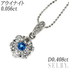 PT850/900 ハートモチーフ アウィン アウイナイトペンダントネックレス 
