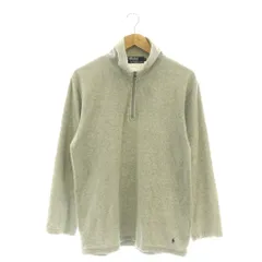 ポロ ラルフローレン POLO RALPH LAUREN ハーフジップ プルオーバー カットソー M グレー /CX ■ECE003