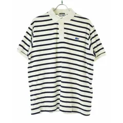 【LACOSTE×SHIPS】別注 PH503P パイルボーダー半袖ポロシャツ