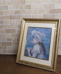 油彩画 少女像 S.Ishizuki サイン入り 発送8/25〜26限定 - メルカリ