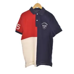 トミーヒルフィガー TOMMY HILFIGER ポロシャツ 半袖 S 紺 ネイビー ■ECD002