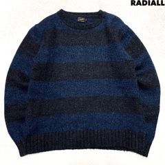 RADIALL ファイヤーパターン 薄手ニット カットソー ラディアル - メルカリ