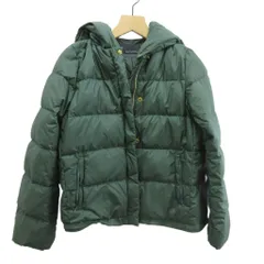グリーンレーベルリラクシング ユナイテッドアローズ green label relaxing ダウンジャケット アウター ショート丈 フード ジップアップ 36 緑 グリーン /XZ ■ECA003のサムネイル