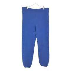 80年代 USA製 RUSSELL ATHLETIC ラッセル スウェットパンツ 無地 ブルー(メンズ L)中古 古着 X6612のサムネイル