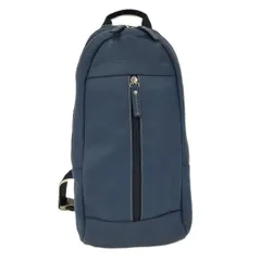 COACH ボディバッグ レザー ブルー F70811