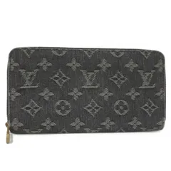 LOUIS VUITTON ジッピーウォレット ラウンドファスナー 長財布 デニム M95614