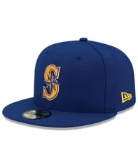 ニューエラ メンズ アクセサリー 帽子 キャップ New Era Seattle Mariners Authentic Collection 59FIFTY Fitted Cap Light Royal