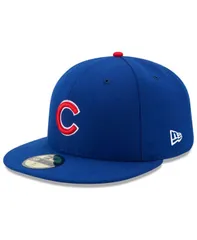 ニューエラ メンズ アクセサリー 帽子 キャップ New Era Chicago Cubs Authentic Collection 59FIFTY Fitted Cap Light Royal