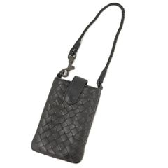 BOTTEGA VENETA ケース グレー 編み込み Bottega Veneta グレー 編み込みIDケース - メルカリ