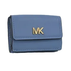 MICHAEL KORS 三つ折り財布 レザー ブルー