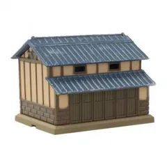 トタン屋根 漆喰壁納屋 紺 S029-2  玩具 おもちゃ オリジナル グッズ プレゼント  雑貨 贈り物のサムネイル