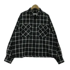 SOPHNET. 長袖ｼｬﾂ SAXONY WOOL CHECK LOGO PATCH SHIRT SIZE 2のサムネイル