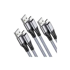 USB Type C ケーブル USB-A & USB-Cケーブル【3本セット2m+2m+2m】ANDTOBO 3.0A 急速充電タイプc ケーブル iPhone 16 Plus/ 16 Pro Max、Galaxy S21 S22 S23 S23 S23 0