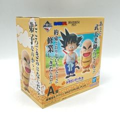[중고] 미개봉) 반다이 이치 반 쿠지 A상 손오공&크릴린 MASTERLISE PLUS/드래곤볼 EX 손오공 수업편[6]
