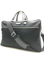 美品 ピエールカルダン×エース ボストンバッグ 2way シボ革 黒