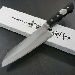 高村刃物 鳳皇琳 三徳包丁 170㎜ V10鋼 槌目 未使用品 ブラック - メルカリ
