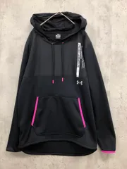 UNDER ARMOUR アンダーアーマー 1381326 トレーニングウエア フリース プルオーバー パーカー sizeM/黒 ■■ メンズ