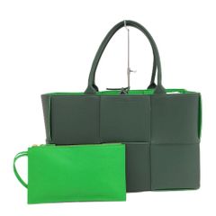 値下げ Bottega Veneta グリーン リュック ザ アルコ | Mercari