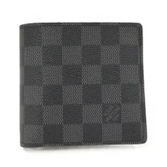LOUIS VUITTON 二つ折り財布 ポルトフォイユマルコ ダミエ グラフィット N63336