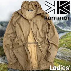 Karrimor カリマー ナイロン ジップアップ スタンドカラー ウィンドブレーカー マウンテンパーカー ジャケット ブルゾン トレッキング キャンプ アウトドア スポーツ レディース 1KAJPM6505BE ブラウンカーキ▲010▼60327m05