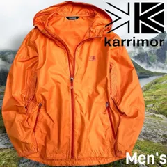 Karrimor カリマー X LITE 軽量 パンチング切替 ジップアップ ウィンドブレーカー マウンテンパーカー ジャケット ブルゾン トレッキング 登山 キャンプ アウトドア スポーツ 1KAJKM20118 オレンジ▲010▼21202k12
