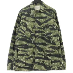 FREEWHEELERS フリーホイーラーズ ジャングルファティーグトロピカルジャケット 2121015 1960s CIVILIAN タイガーカモ 38  99000575のサムネイル