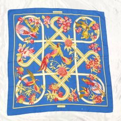 HERMÈS エルメス カレ90 庭 GIVERNY スカーフ タグなし - メルカリ