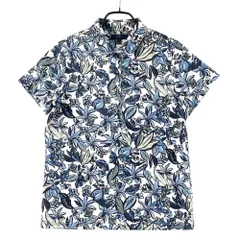 サイズ：LL CALLAWAY キャロウェイ  半袖ポロシャツ 総柄 ネイビー系 [240101652733] ゴルフウェア レディース ストスト