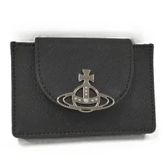 Vivienne Westwood カードケース フラップカードホルダー オーブ Orb レザー ブラック 5402000BW L001Nのサムネイル