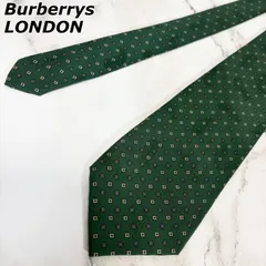 【未使用級】バーバリーズ Burberrys LONDON ネクタイ シルク100% 総柄 ペイズリー柄 ヴィンテージ vintage 日本製