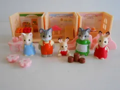 ★Jvi20Gz　シルバニアファミリーつながるお店シリーズ全5種