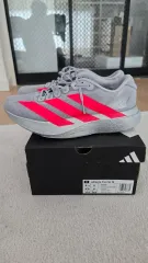 アディダス アディゼロ エボ SL グレー/ピンク 275ミリ M