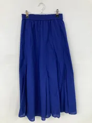 UNIQLO ユニクロ ロングスカート S ブルー