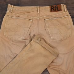 い*柴様 RRL ワークパンツ ダメージ加工 ワイドフィット - メルカリ