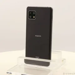 ソフマップ 〔中古品〕 AQUOS sense5G 64GB ブラック SHG03 auロック解除SIMフリー【368】
