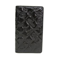 179 シャネル ココマーク 長財布 黒 エナメル アイコン パテントレザー 