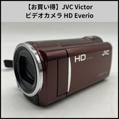 完動品】JVC Everio GZ-HM155-R ビデオカメラ 動作確認済み - メルカリ