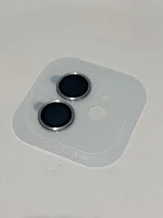iPhone 11/12/12mini カメラレンズカバー　cam-102　silver【B】