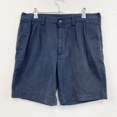 古着 used　POLO RALPH LAUREN　ポロラルフローレン　ハーフパンツ/ショートパンツ　チノショーツ　紺　ネイビー　34サイズ