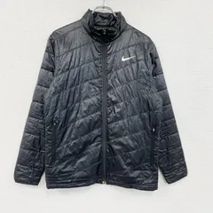 古着 used　NIKE GOLF　ナイキゴルフ　中綿ジャケット　黒　ブラック　Mサイズ