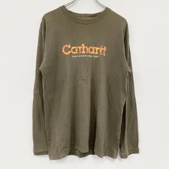 古着 used　Carhartt　カーハート　長袖Tシャツ/ロンT　茶色　ブラウン　XLサイズ