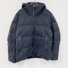 古着 used　UNIQLO　ユニクロ　シームレスダウンパーカ　ダウンジャケット　黒　ブラック　XLサイズ