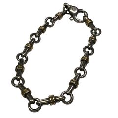 美品 Tiffany フォージ ラージリンク ブレスレット いぶし加工 XXL