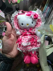 ハローキティ ロリータ キーホルダー ぬいぐるみ