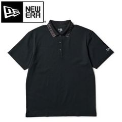 美品】NEWERA ニューエラ ポロシャツ 半袖シャツ ジャガード素材 