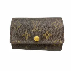 【6cd5254】ルイヴィトン キーケース モノグラム ミュルティクレ6 M62630 ブラウン【中古】メンズ レディース ユニセックス