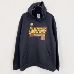 古着 used　adidas　アディダス　スウェットパーカー/フーディー　パフォーマンスロゴ　黒　ブラック　XLサイズ