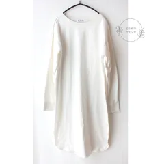 古着　GLOBAL WORK　グローバルワーク　長袖　Tシャツ　シャツ　ワンピース　カットソー　F フリーサイズ　レディース　ホワイト　白　春夏秋冬