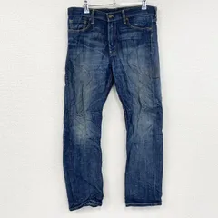古着 used　Levi’s　リーバイス　513　デニムパンツ/ジーンズ　縦落ち　インディゴ　W32サイズ