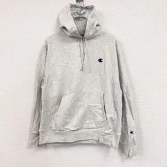 古着 used　Champion　チャンピオン　リバースウィーブ　スウェットパーカー/フーディー　霜降りグレー　XLサイズ